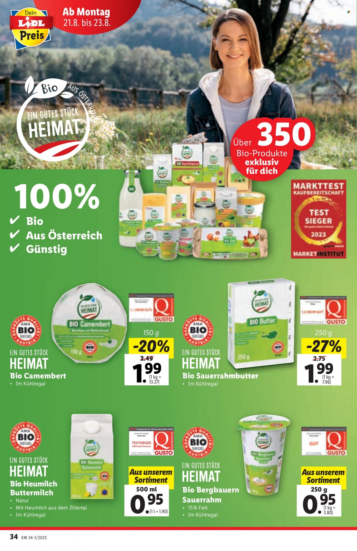 Angebote Lidl - 17.8.2023 - 23.8.2023. Seite 34