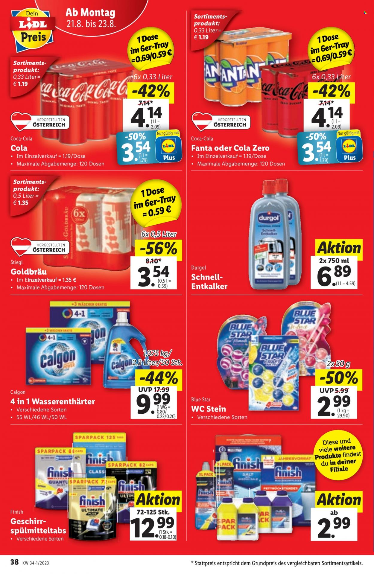 Angebote Lidl - 17.8.2023 - 23.8.2023. Seite 38