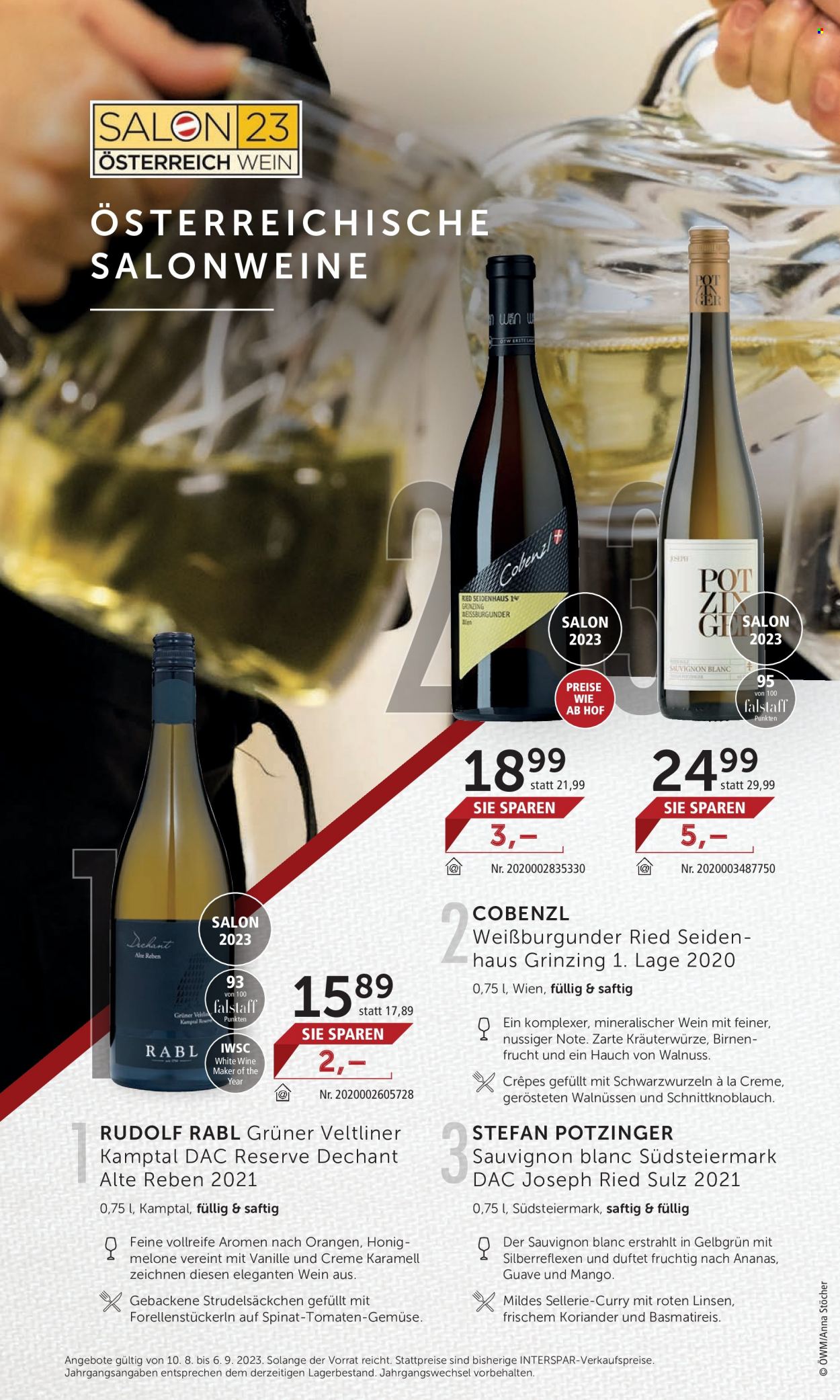 Angebote INTERSPAR - 10.8.2023 - 6.9.2023. Seite 6
