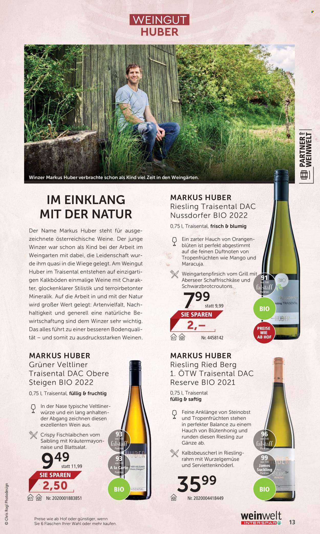 Angebote INTERSPAR - 10.8.2023 - 6.9.2023. Seite 13