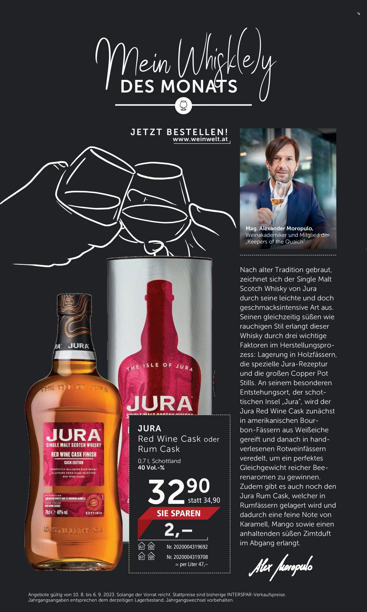 Angebote INTERSPAR - 10.8.2023 - 6.9.2023. Seite 22