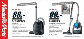 thumbnail - Siemens VS 06 A 110 Staubsauger mit Beutel