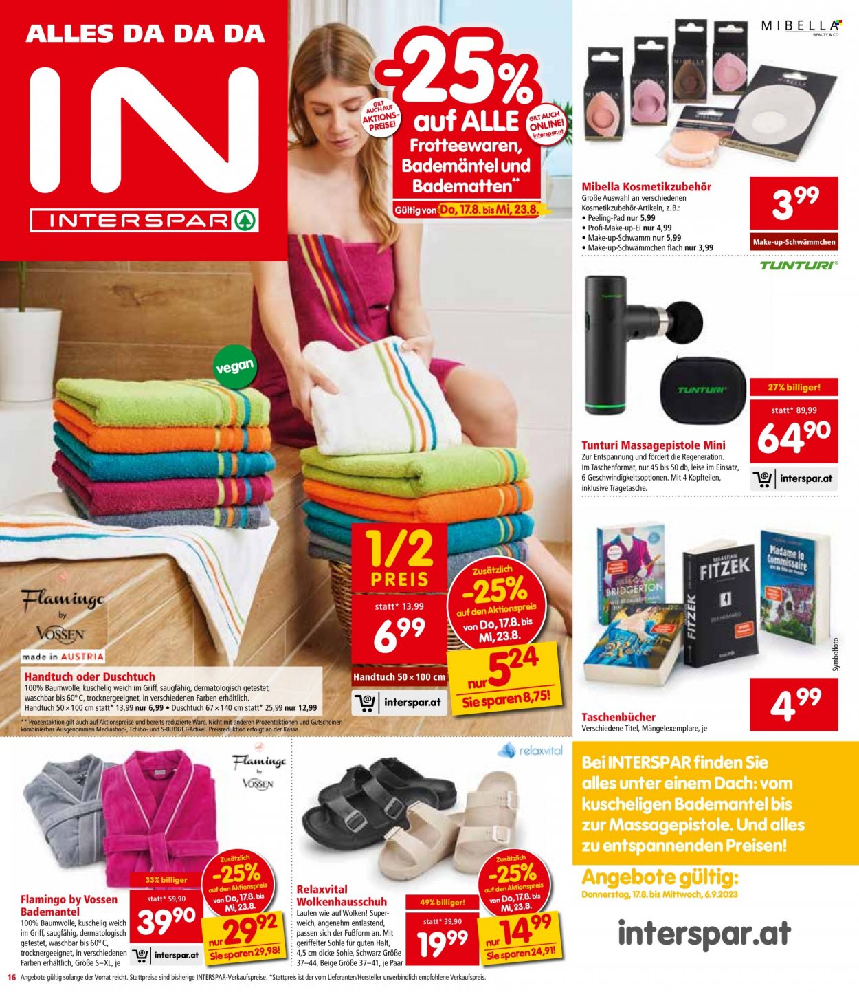 Angebote INTERSPAR - 17.8.2023 - 30.8.2023. Seite 16