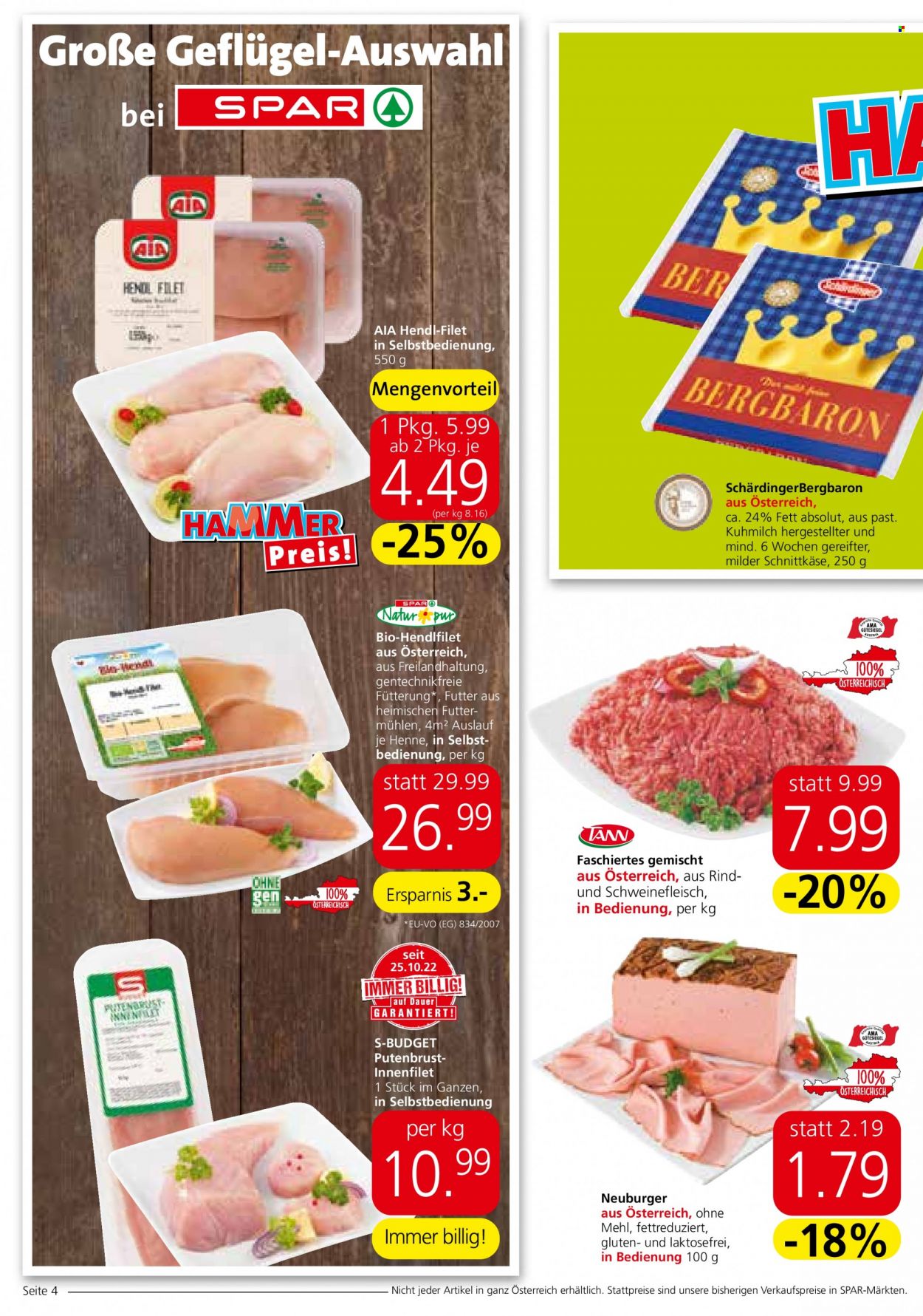 Angebote SPAR - 17.8.2023 - 30.8.2023. Seite 4