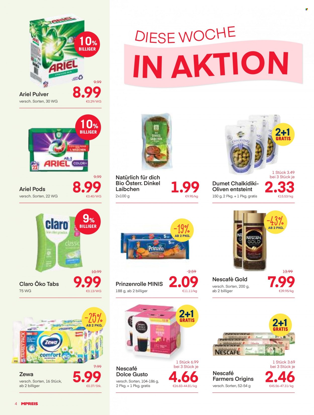 Angebote MPREIS - 21.8.2023 - 27.8.2023. Seite 4