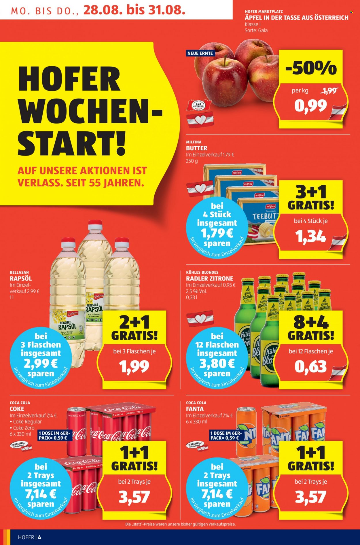 Angebote Hofer - 25.8.2023 - 31.8.2023. Seite 4