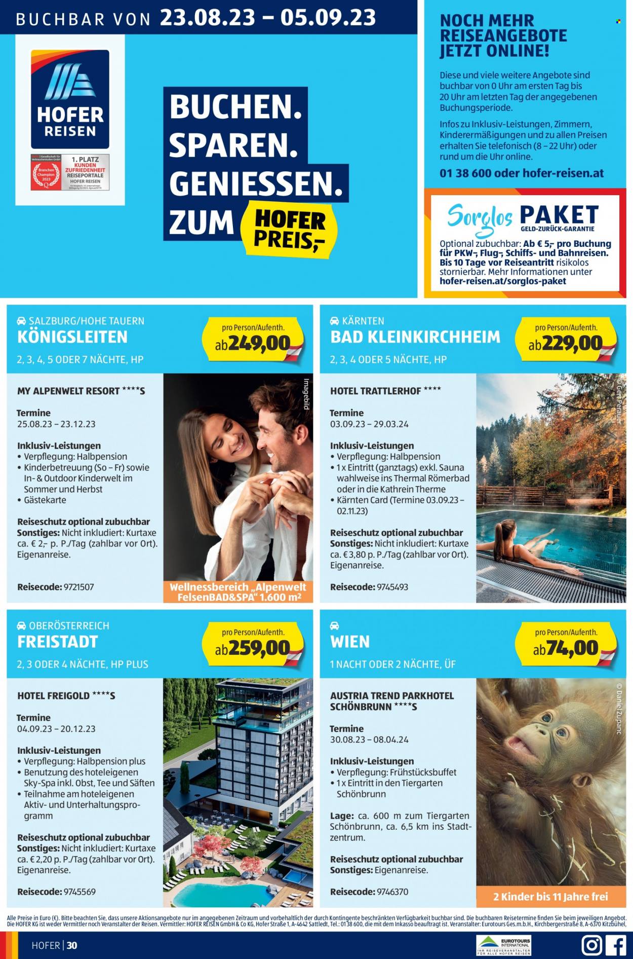 Angebote Hofer - 25.8.2023 - 31.8.2023. Seite 32