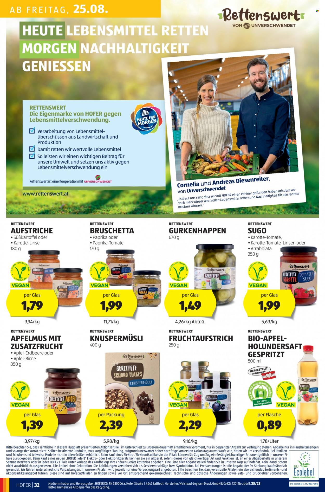 Angebote Hofer - 25.8.2023 - 31.8.2023. Seite 34
