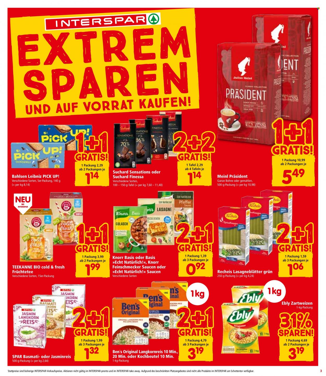 Angebote INTERSPAR - 24.8.2023 - 30.8.2023. Seite 3
