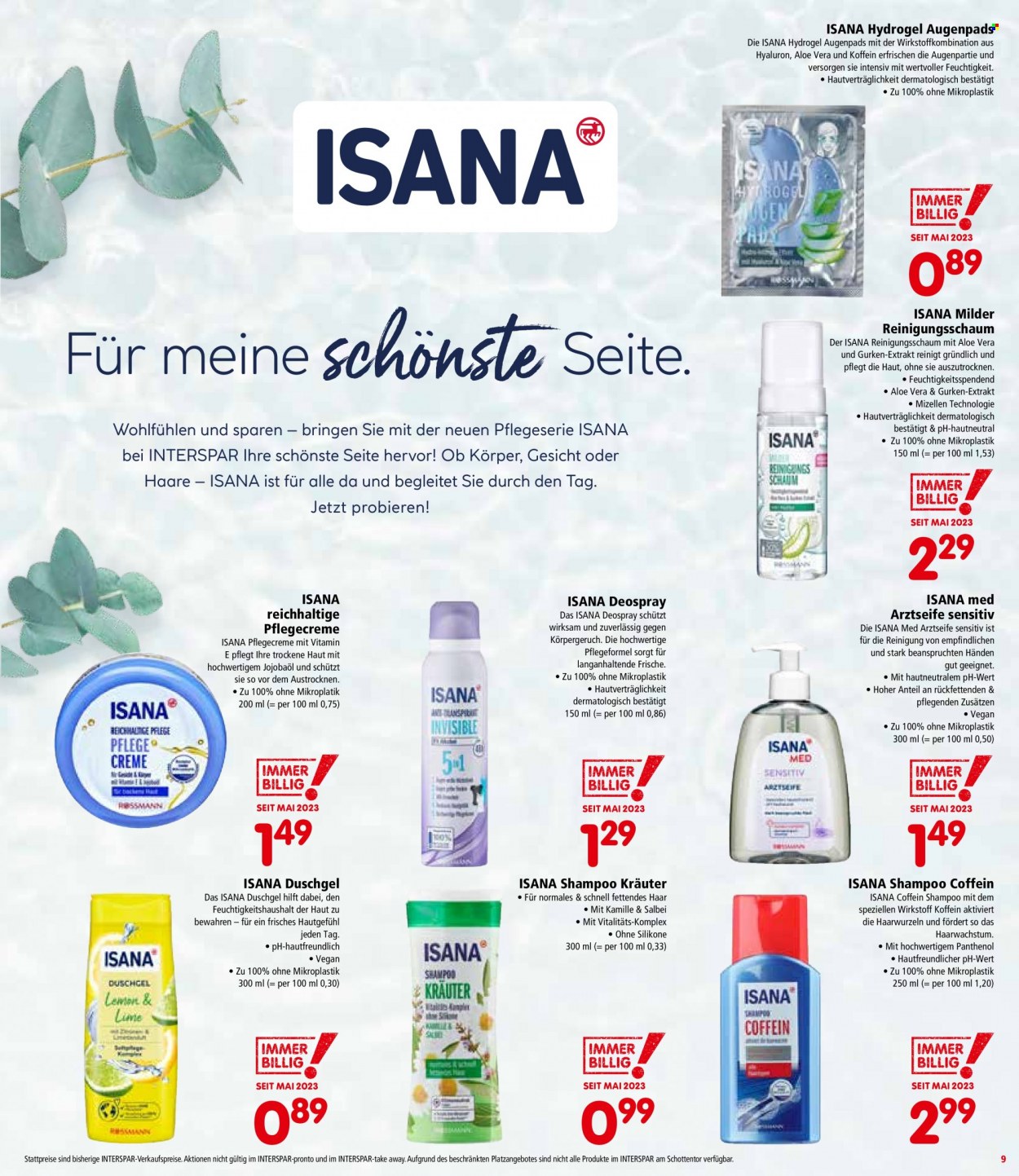 Angebote INTERSPAR - 24.8.2023 - 30.8.2023. Seite 9
