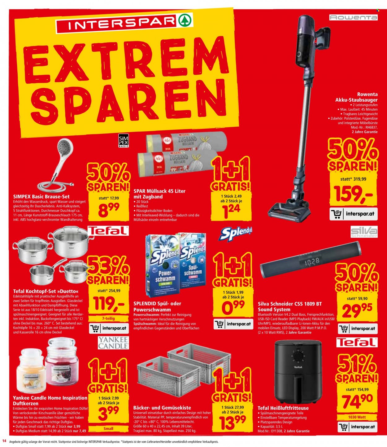 Angebote INTERSPAR - 24.8.2023 - 30.8.2023. Seite 14