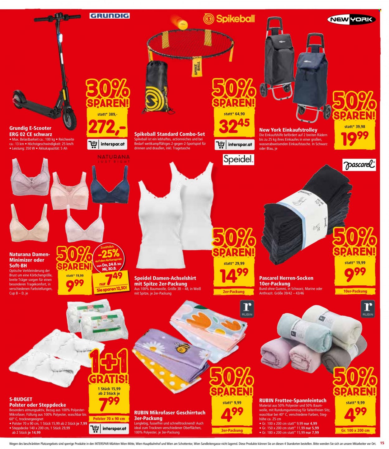 Angebote INTERSPAR - 24.8.2023 - 30.8.2023. Seite 15