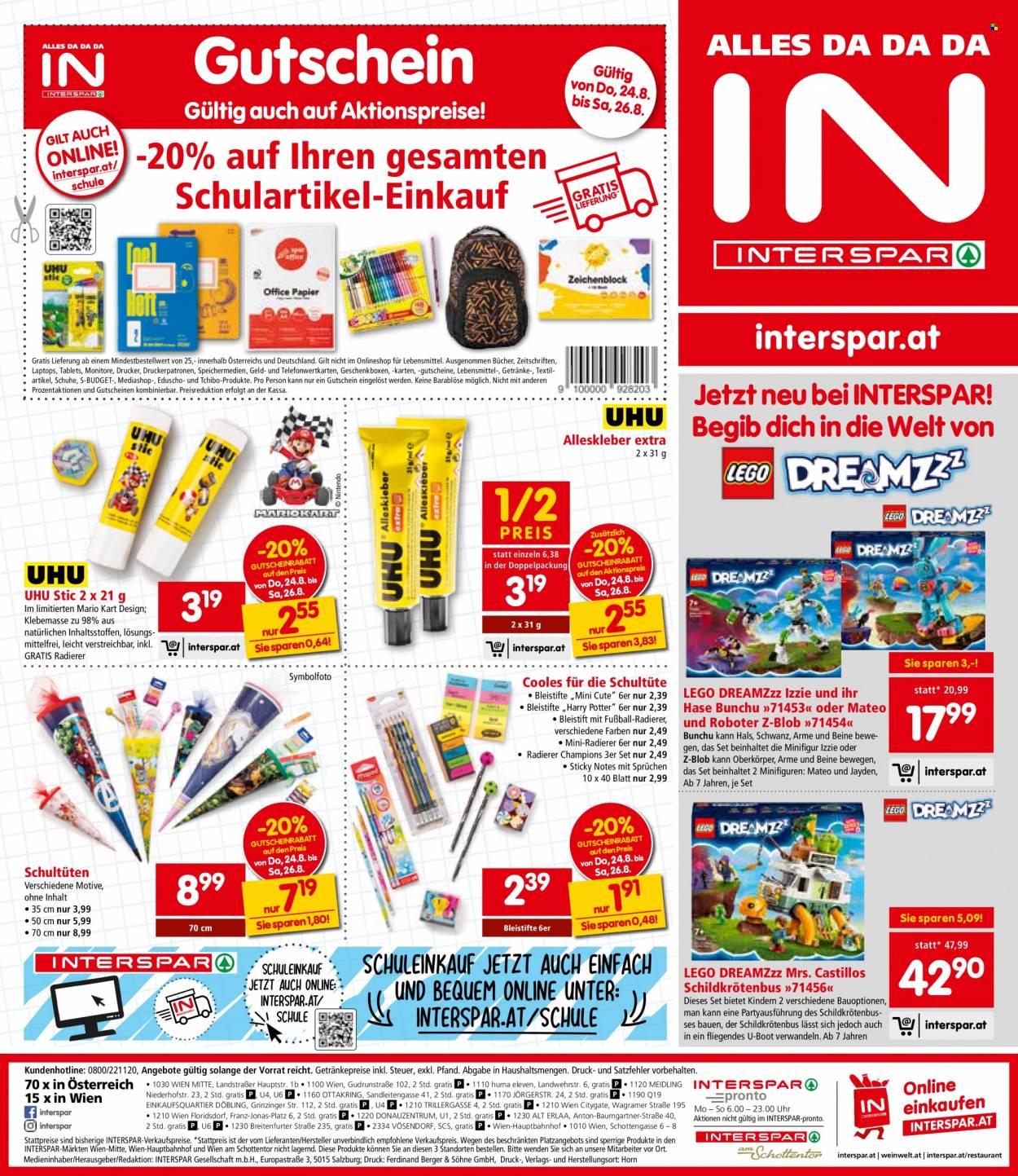 Angebote INTERSPAR - 24.8.2023 - 30.8.2023. Seite 16