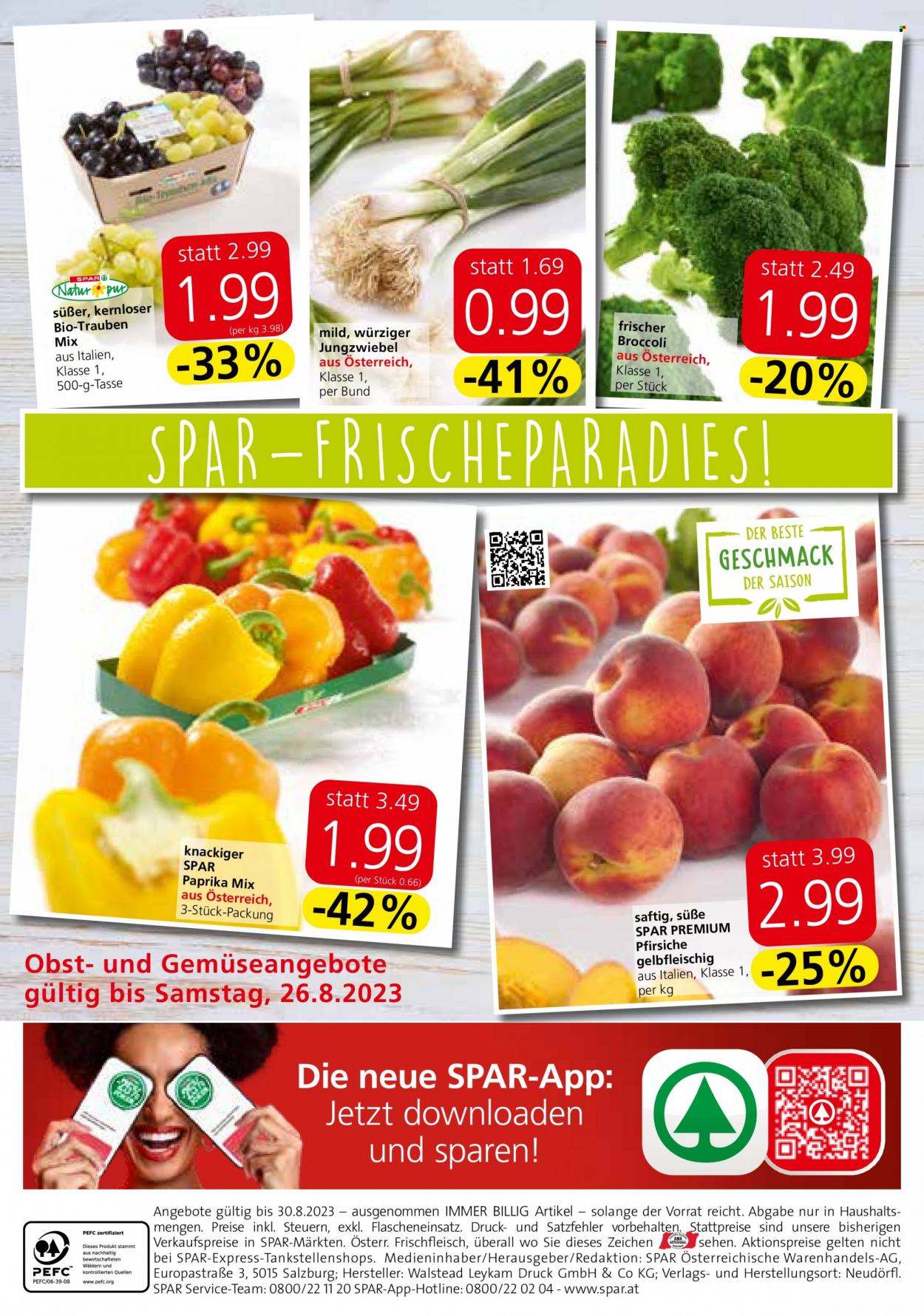 Angebote SPAR - 24.8.2023 - 30.8.2023. Seite 12