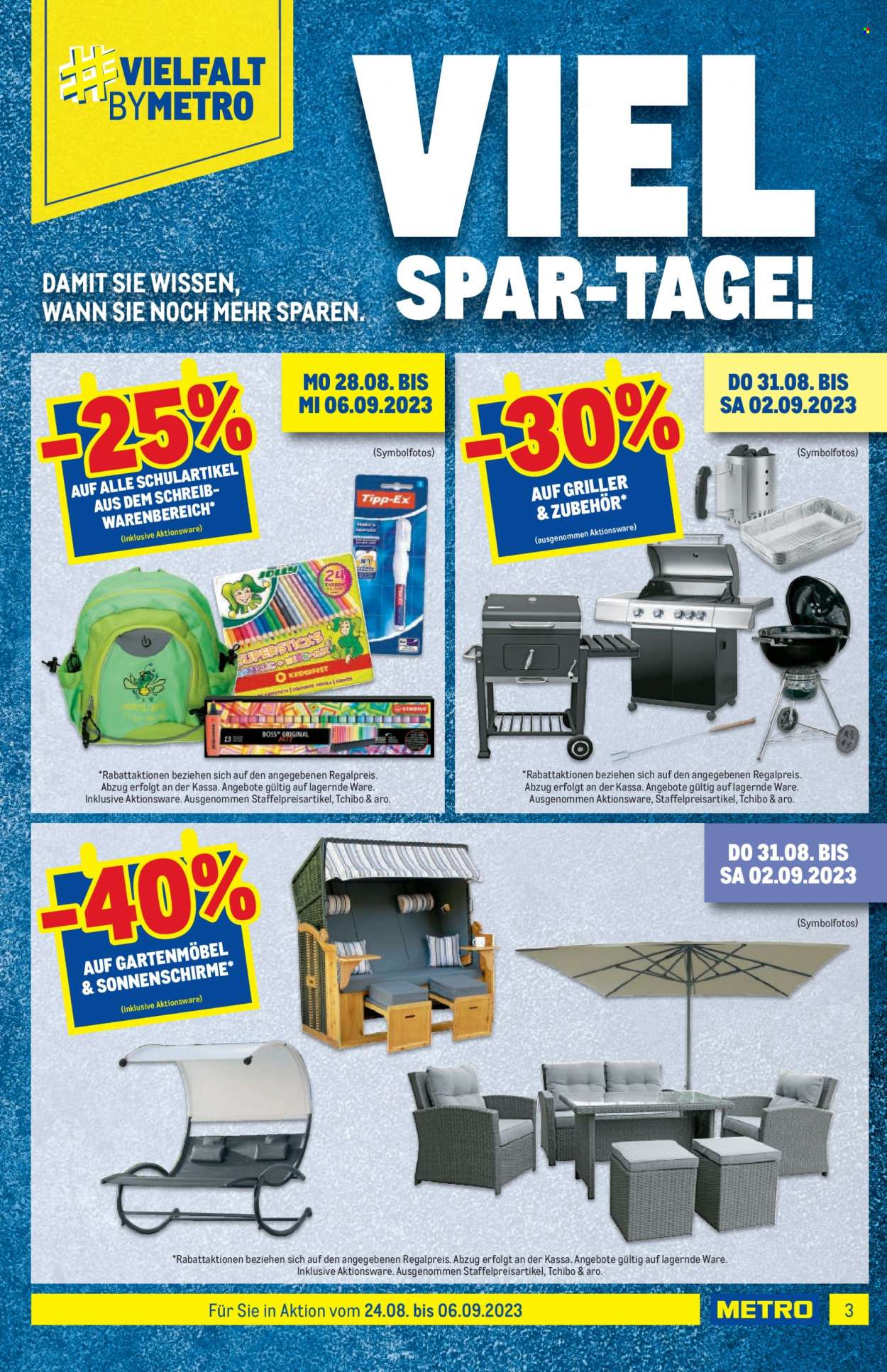 Angebote Metro - 24.8.2023 - 6.9.2023. Seite 3