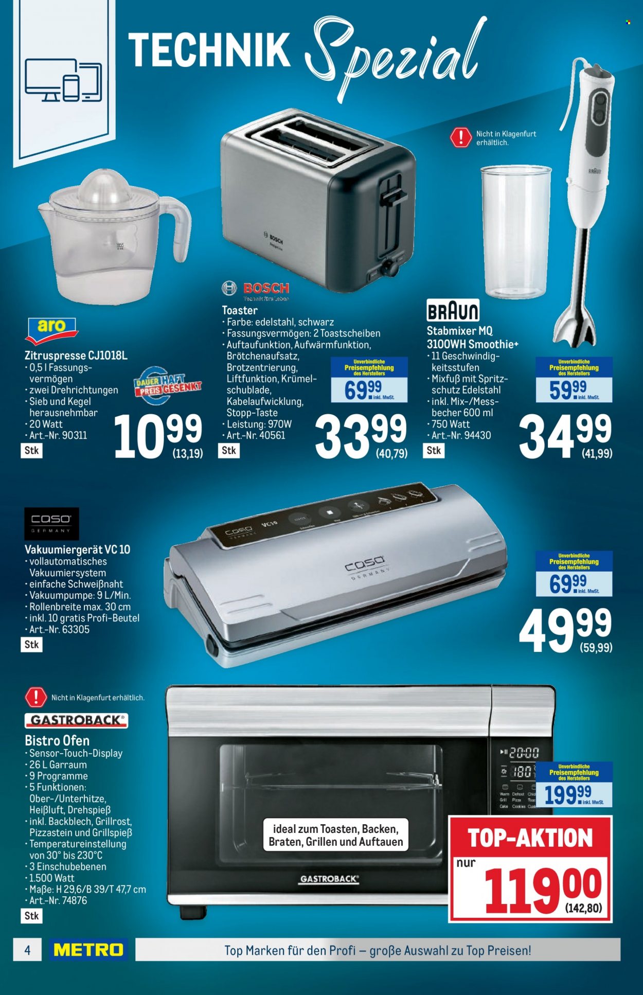 Angebote Metro - 24.8.2023 - 6.9.2023. Seite 4