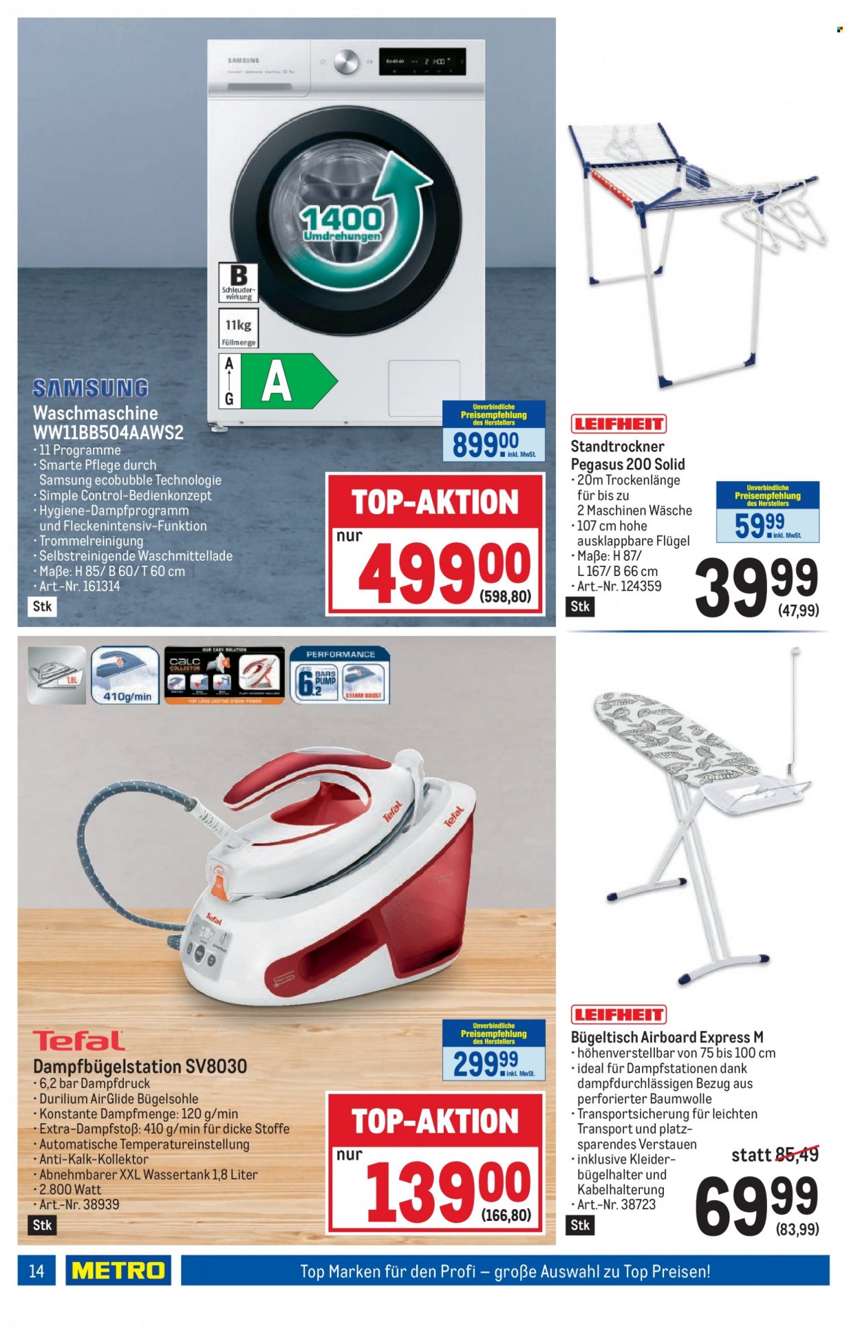 Angebote Metro - 24.8.2023 - 6.9.2023. Seite 14