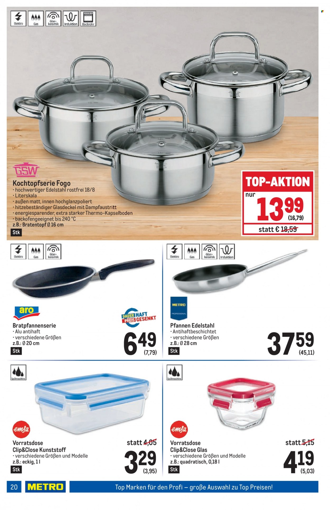 Angebote Metro - 24.8.2023 - 6.9.2023. Seite 20
