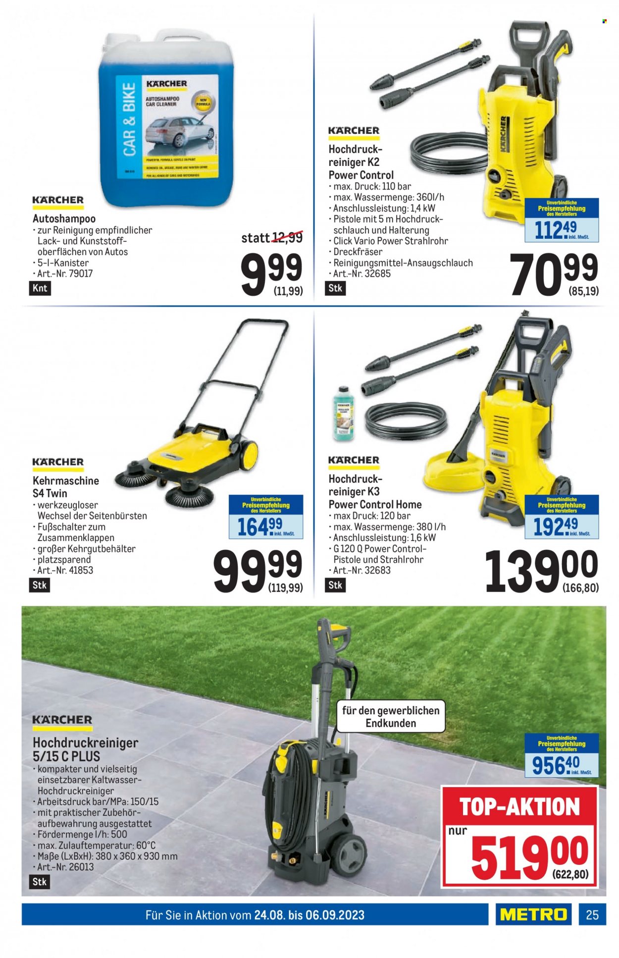 Angebote Metro - 24.8.2023 - 6.9.2023. Seite 25