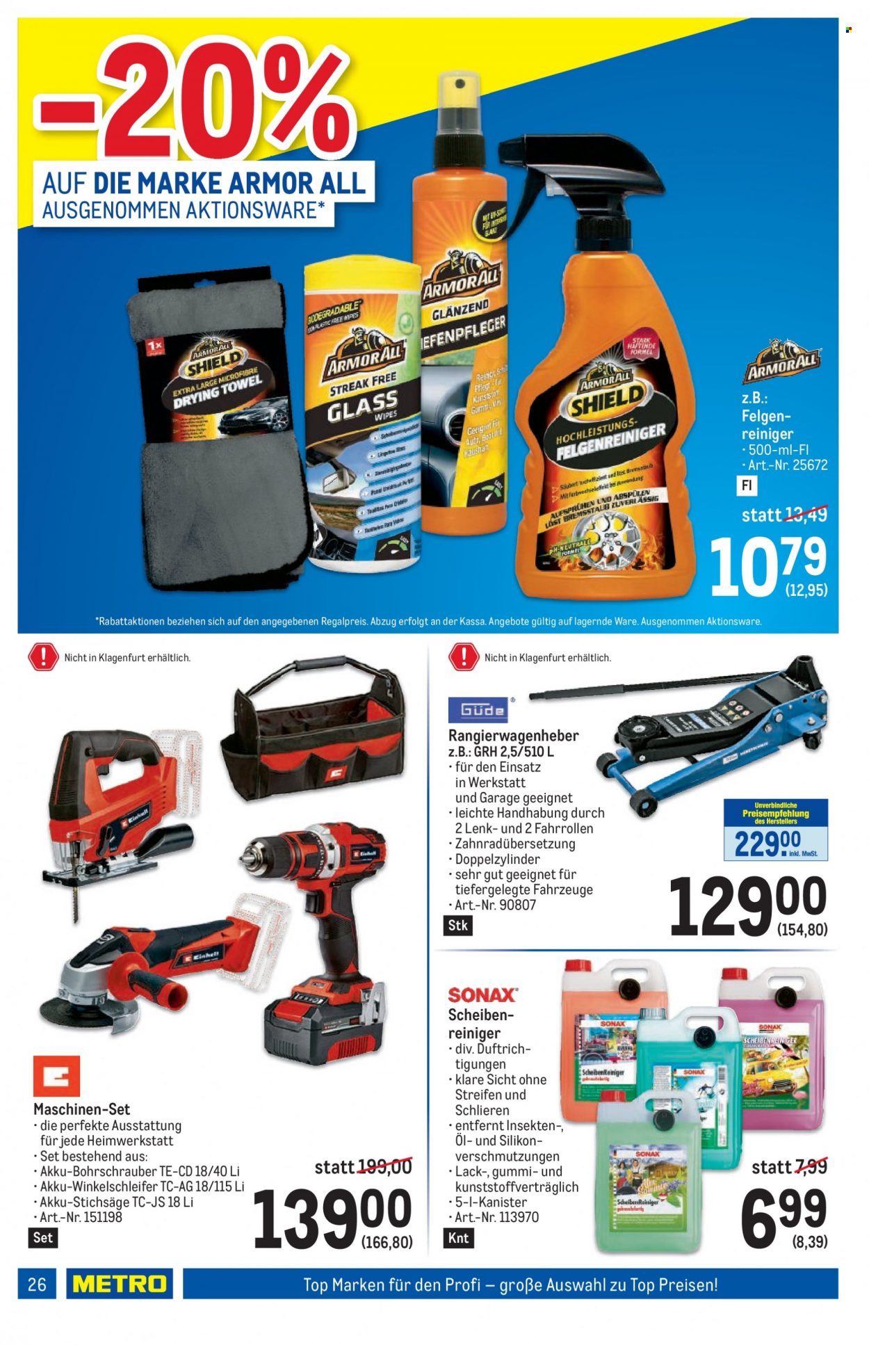 Angebote Metro - 24.8.2023 - 6.9.2023. Seite 26
