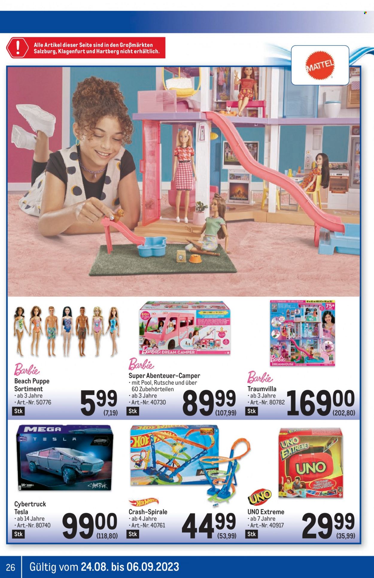 Angebote Metro - 24.8.2023 - 6.9.2023. Seite 26