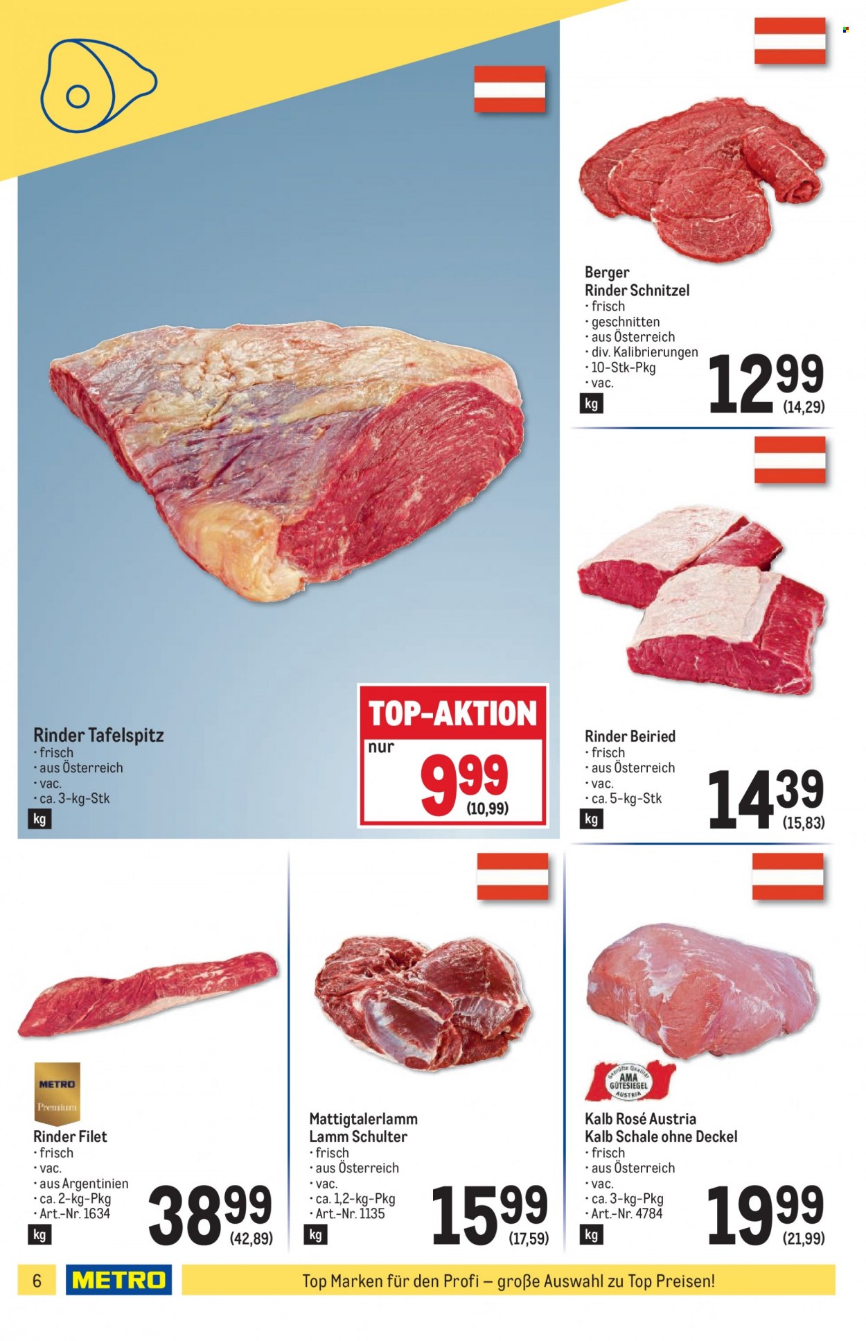 Angebote Metro - 24.8.2023 - 6.9.2023. Seite 6