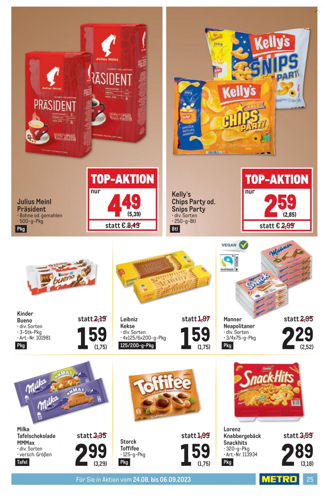 Angebote Metro - 24.8.2023 - 6.9.2023. Seite 25