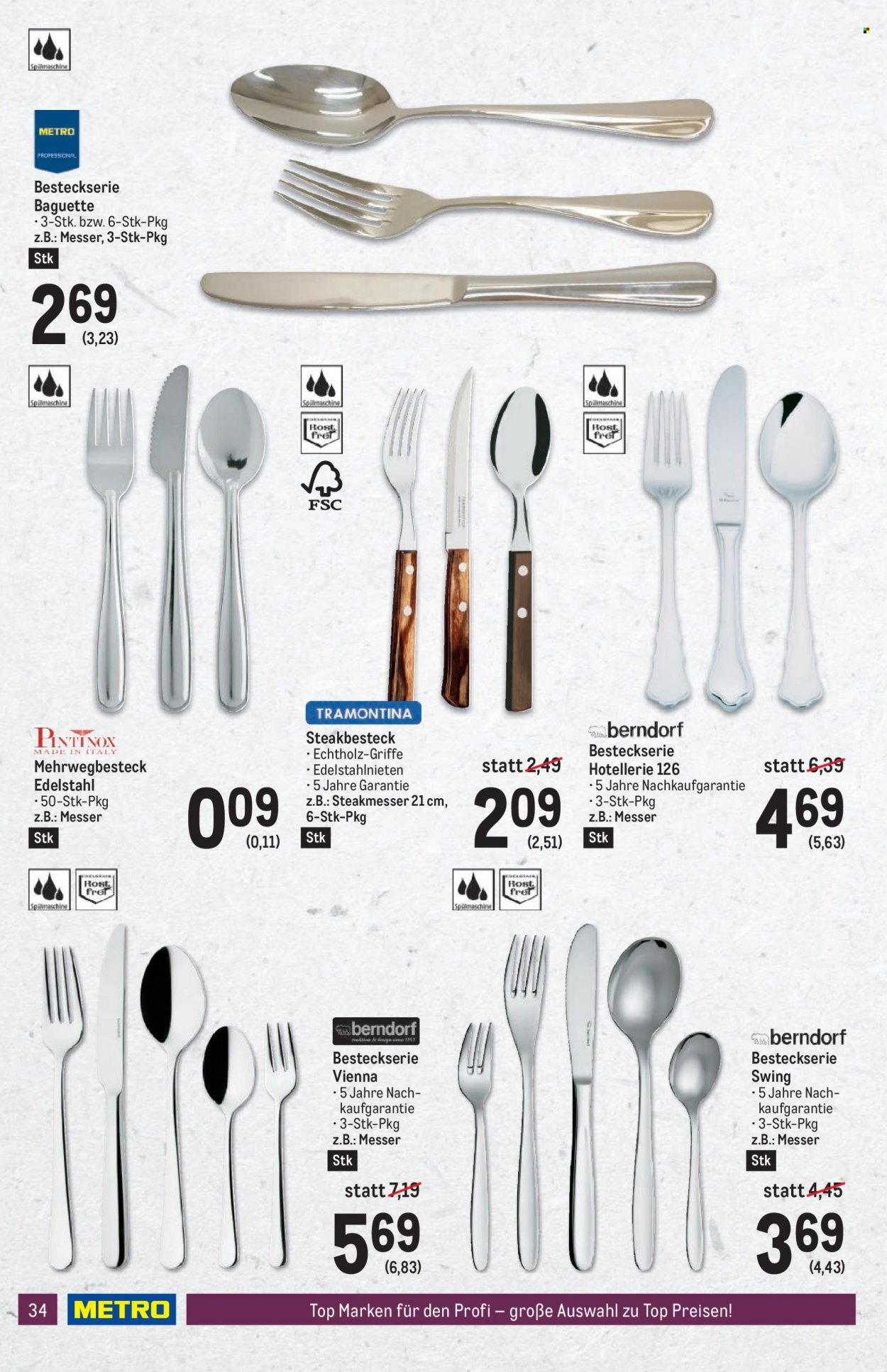 Angebote Metro - 24.8.2023 - 6.9.2023. Seite 34