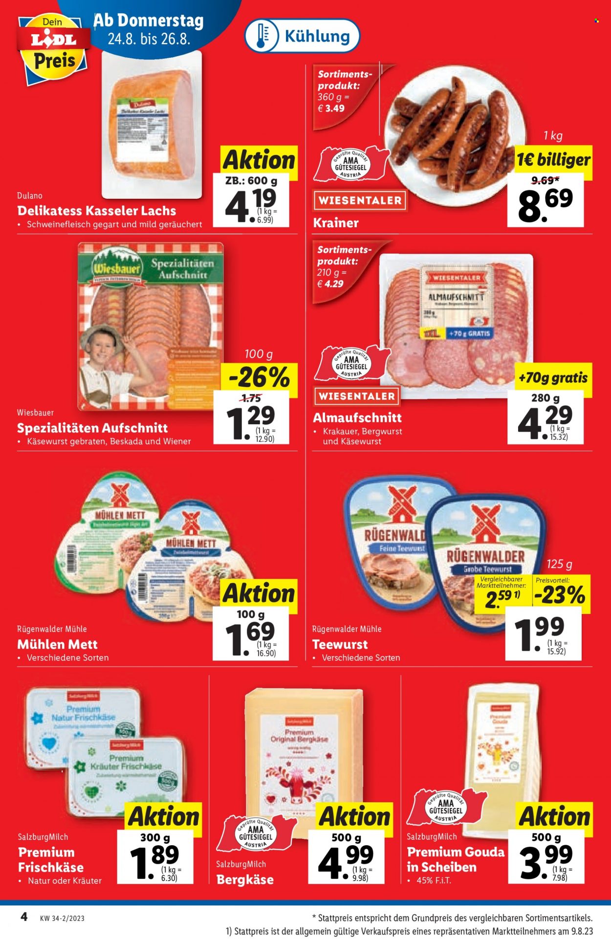 Angebote Lidl - 24.8.2023 - 30.8.2023. Seite 4