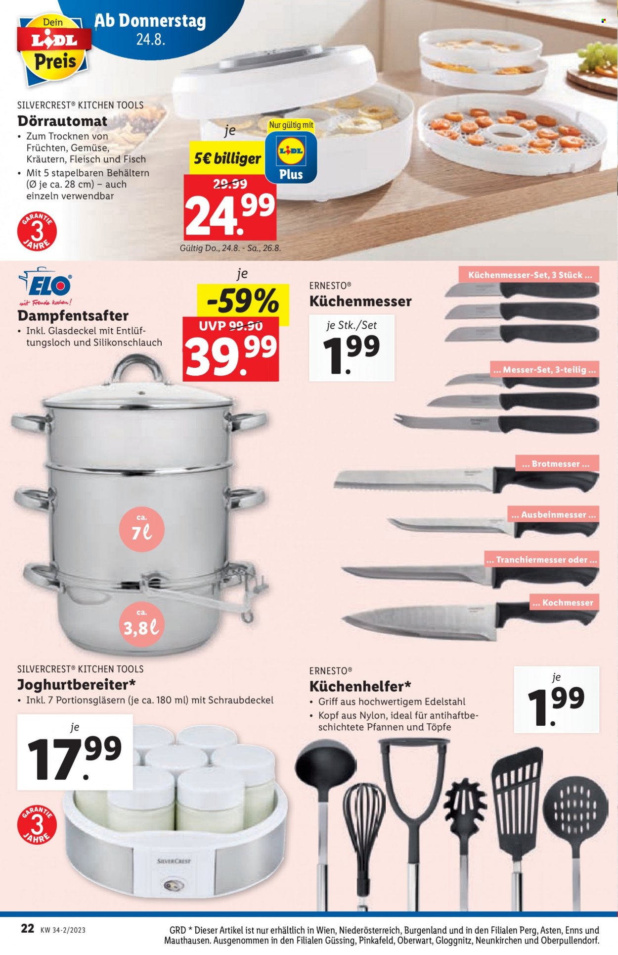 Angebote Lidl - 24.8.2023 - 30.8.2023. Seite 22