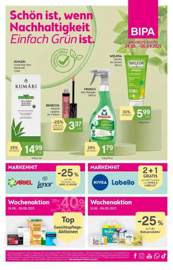 Angebote Bipa - 24.8.2023 - 6.9.2023.