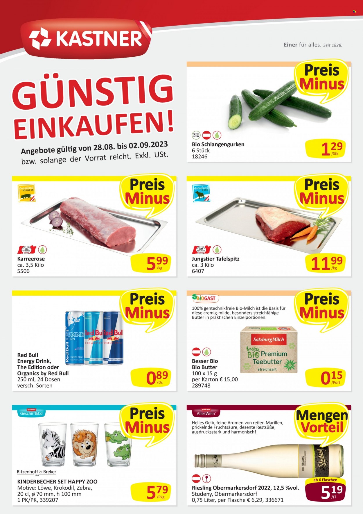 Angebote KASTNER - 28.8.2023 - 2.9.2023. Seite 1