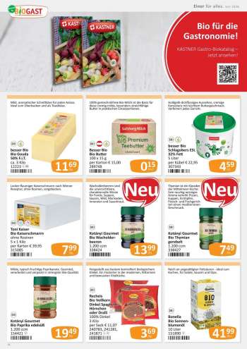 thumbnail - Besser Bio Bio Butter 100 x 15 g per Karton € 15,00 289748