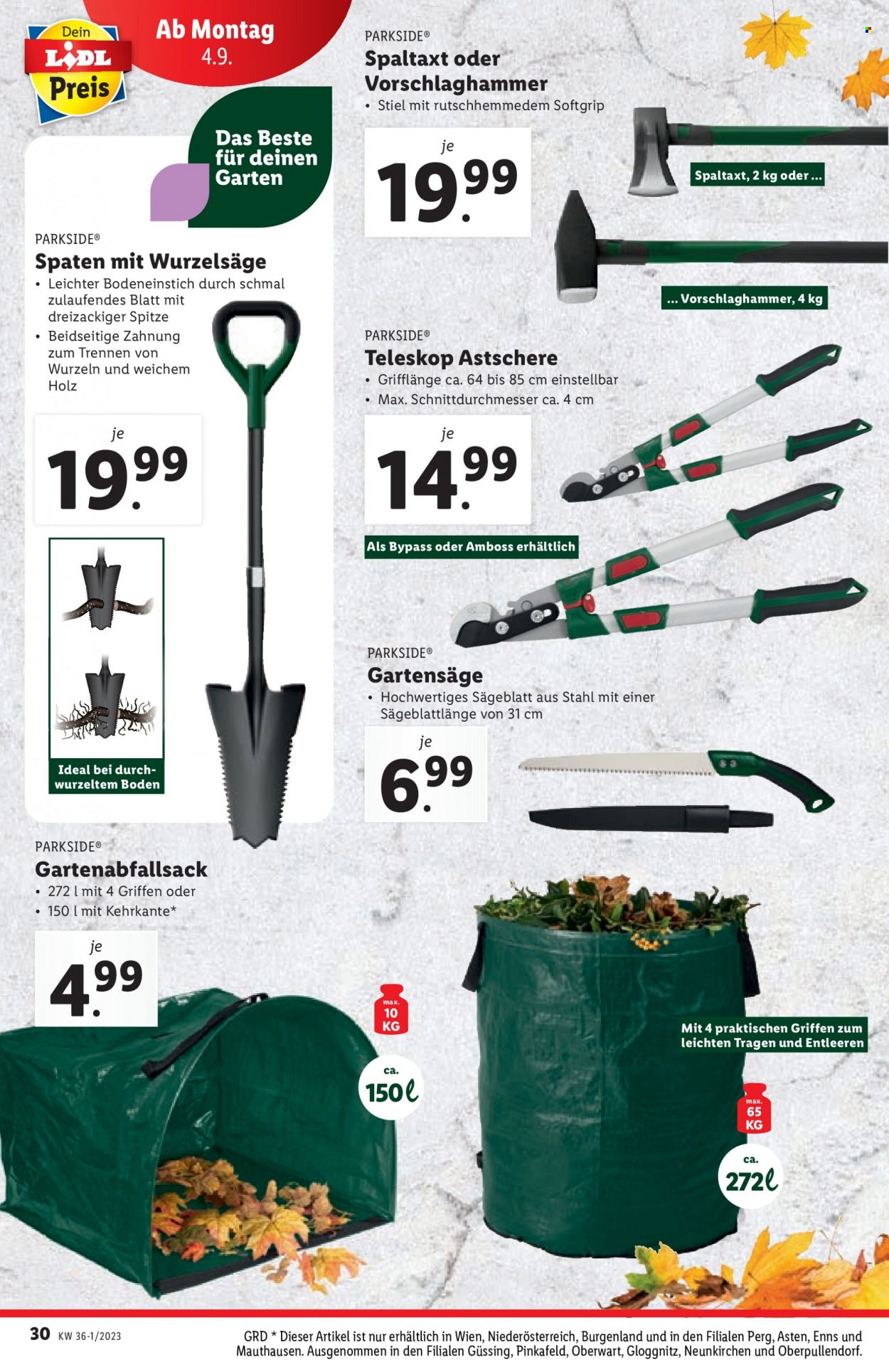 Angebote Lidl - 31.8.2023 - 2.9.2023. Seite 32