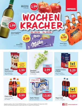 Angebote MPREIS - 28.8.2023 - 3.9.2023.