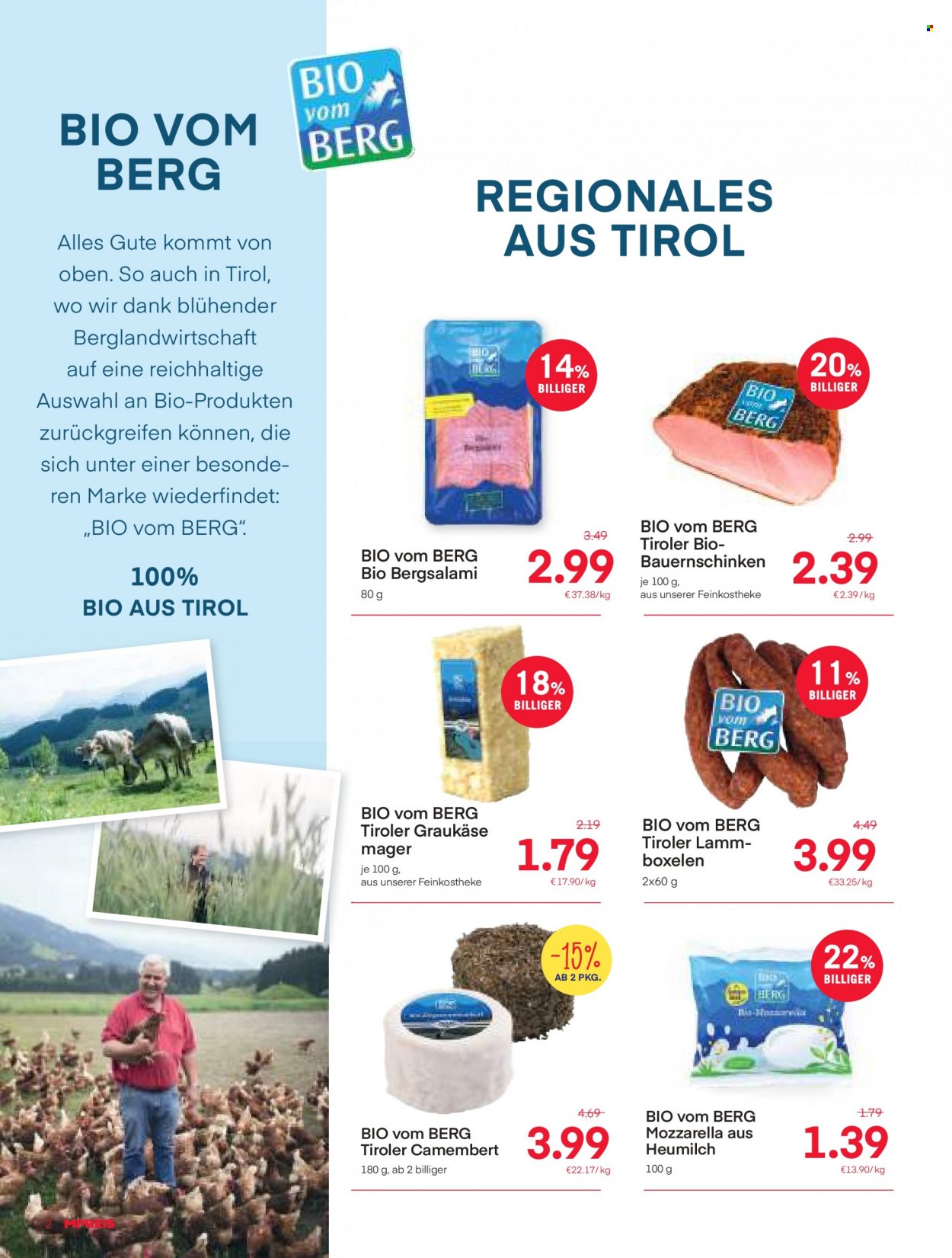 Angebote MPREIS - 28.8.2023 - 3.9.2023. Seite 2