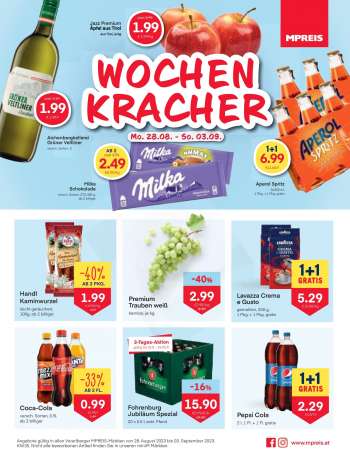 Angebote MPREIS - 18.8.2023 - 3.9.2023.