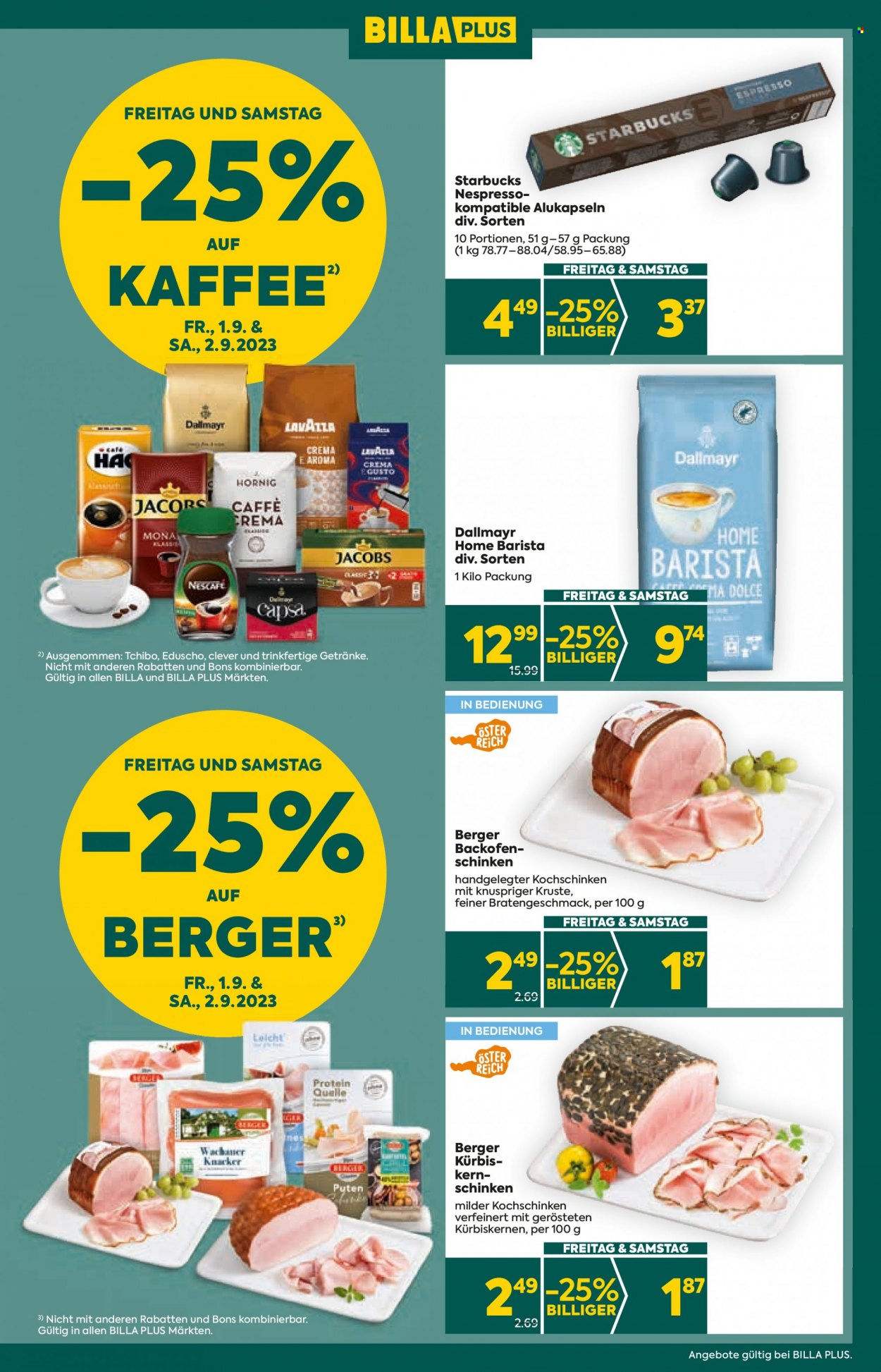 Angebote Billa Plus - 31.8.2023 - 6.9.2023. Seite 3