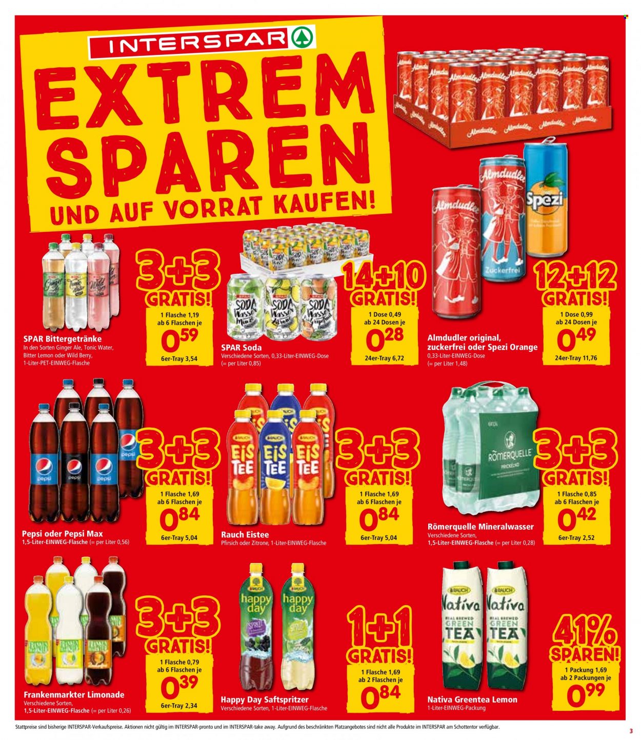 Angebote INTERSPAR - 31.8.2023 - 13.9.2023. Seite 3
