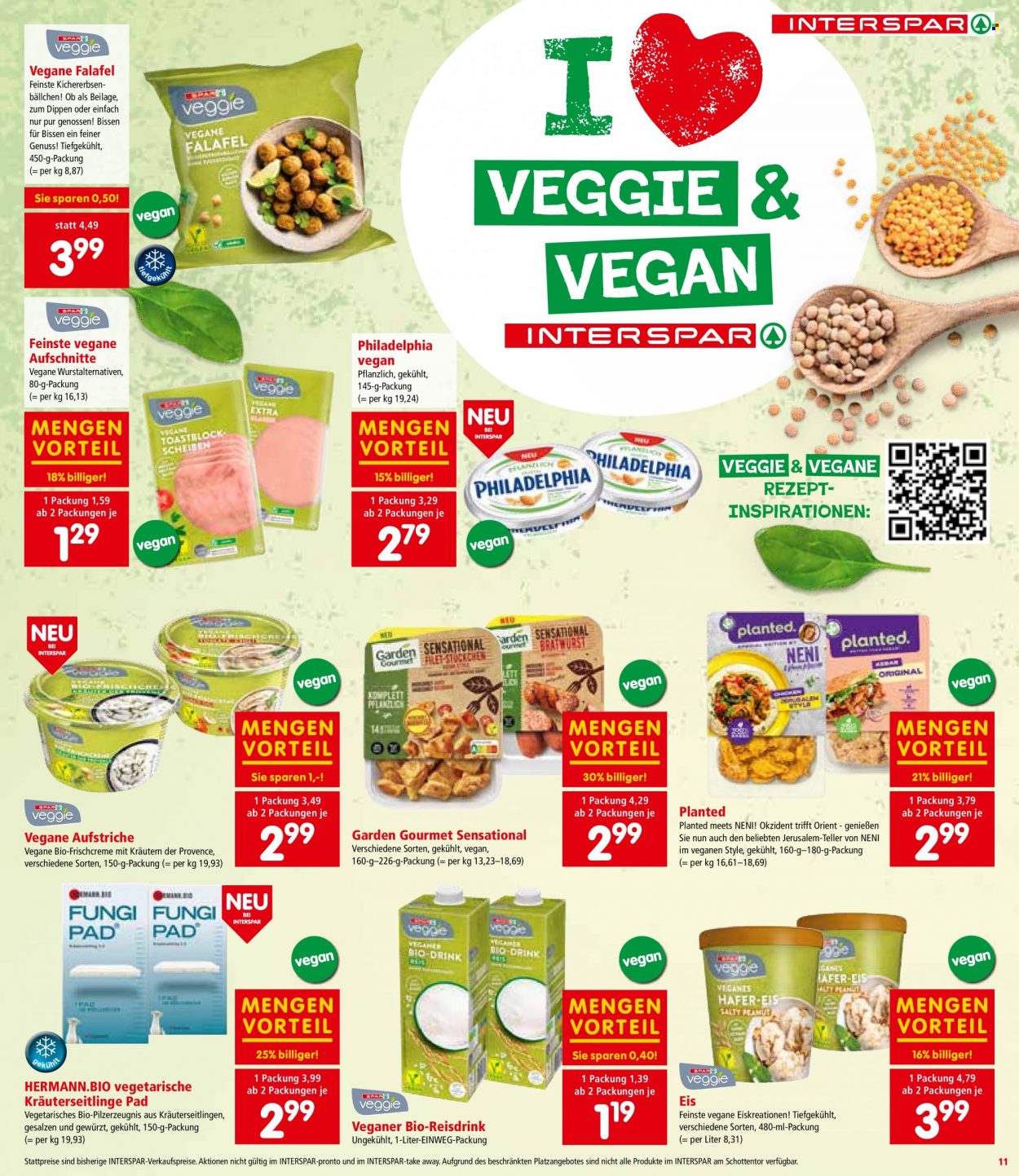 Angebote INTERSPAR - 31.8.2023 - 13.9.2023. Seite 11