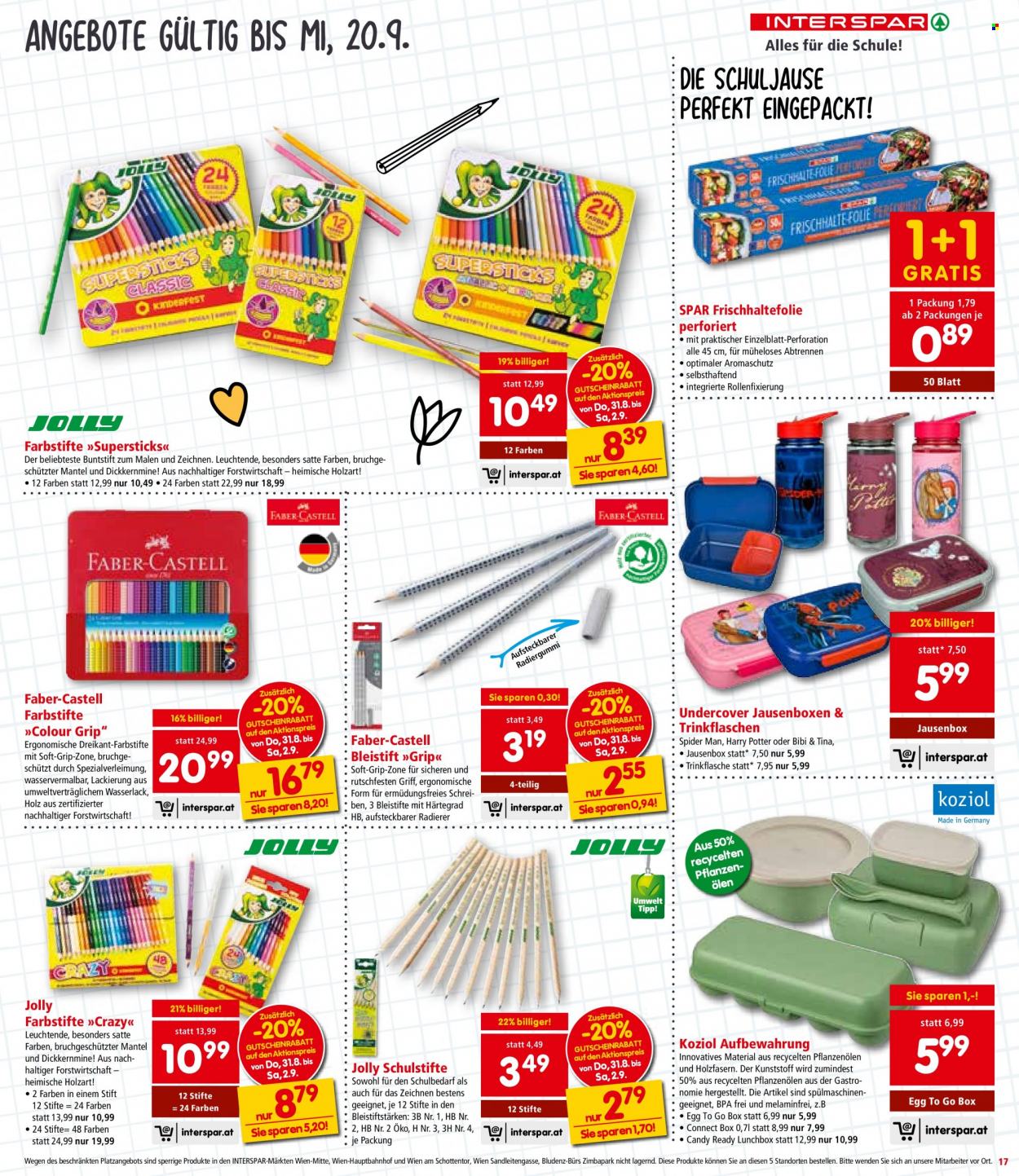Angebote INTERSPAR - 31.8.2023 - 13.9.2023. Seite 17