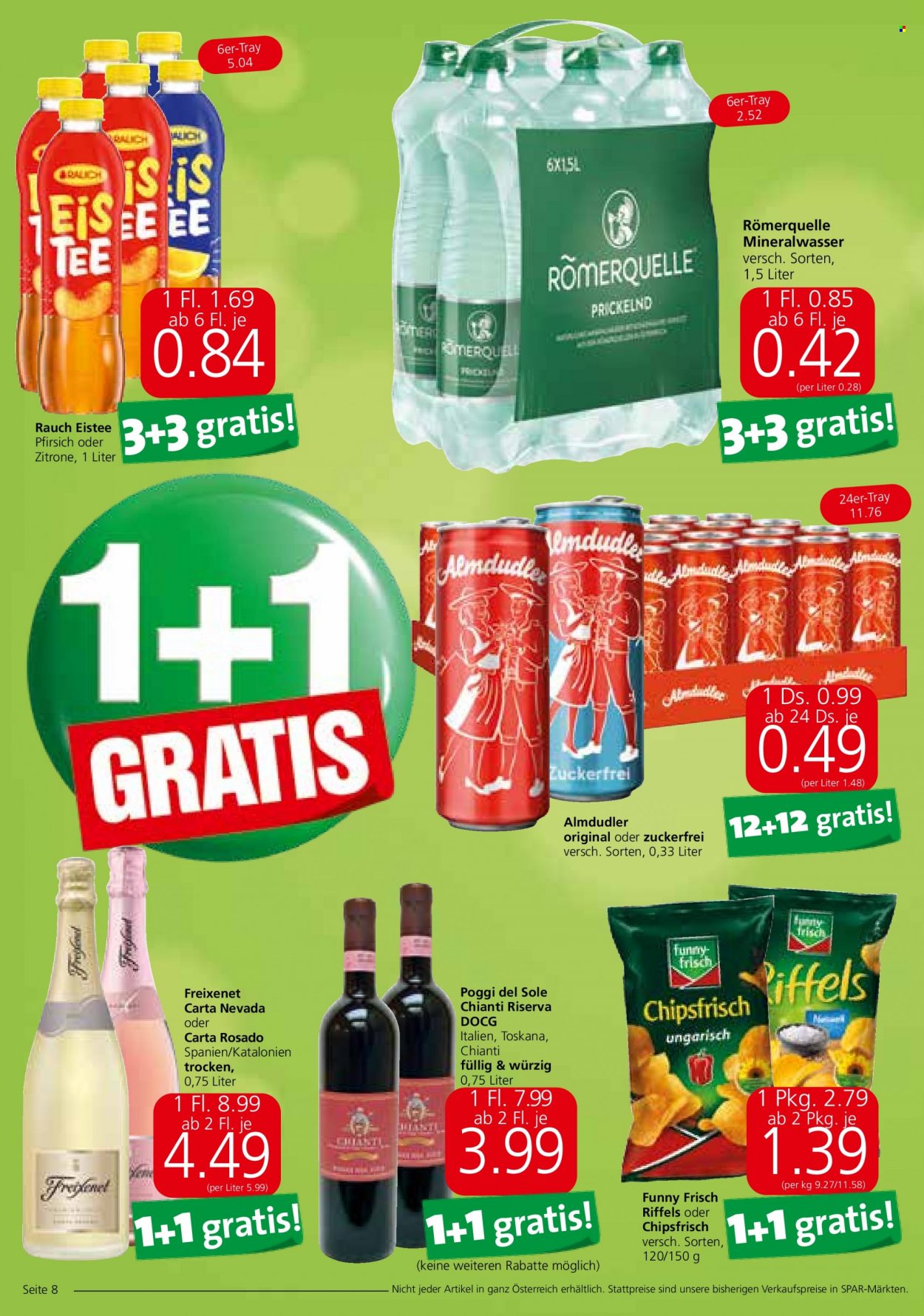 Angebote SPAR - 31.8.2023 - 13.9.2023. Seite 8