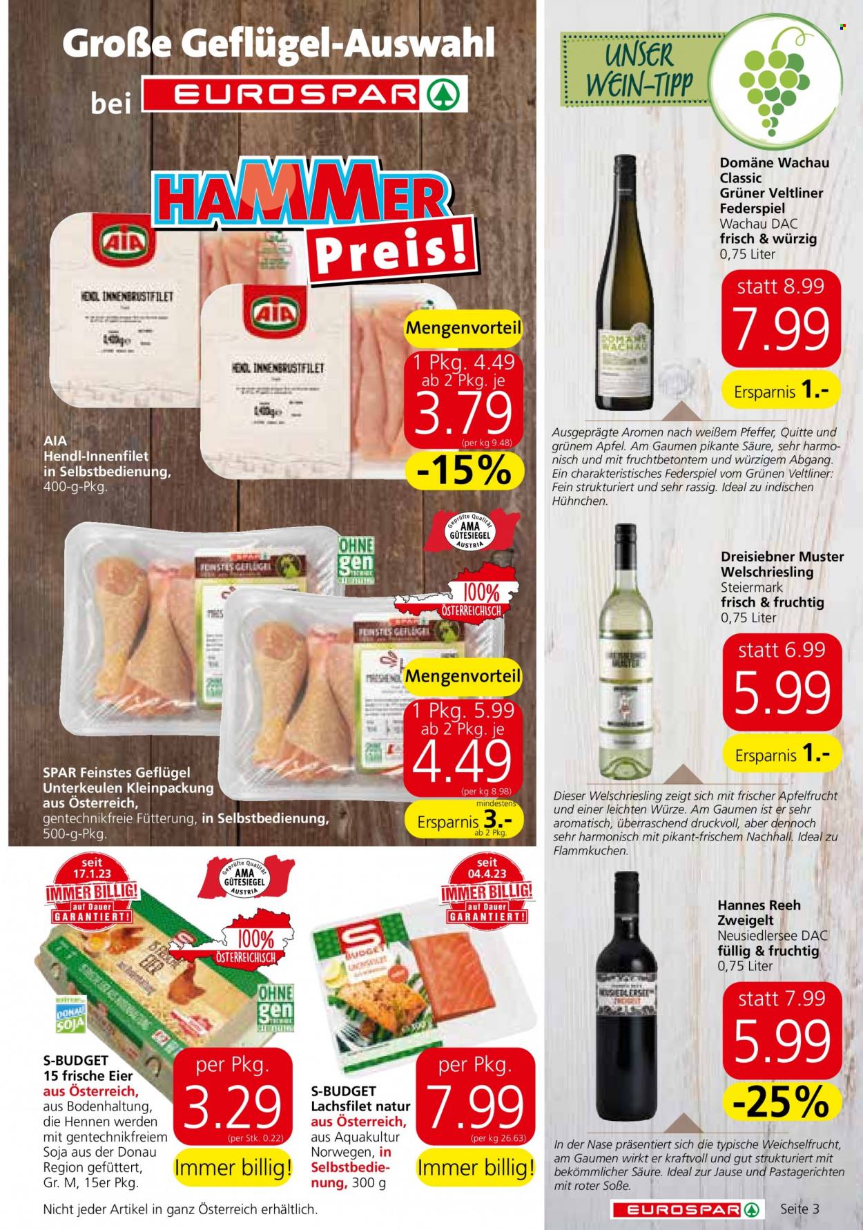 Angebote EUROSPAR - 31.8.2023 - 13.9.2023. Seite 3