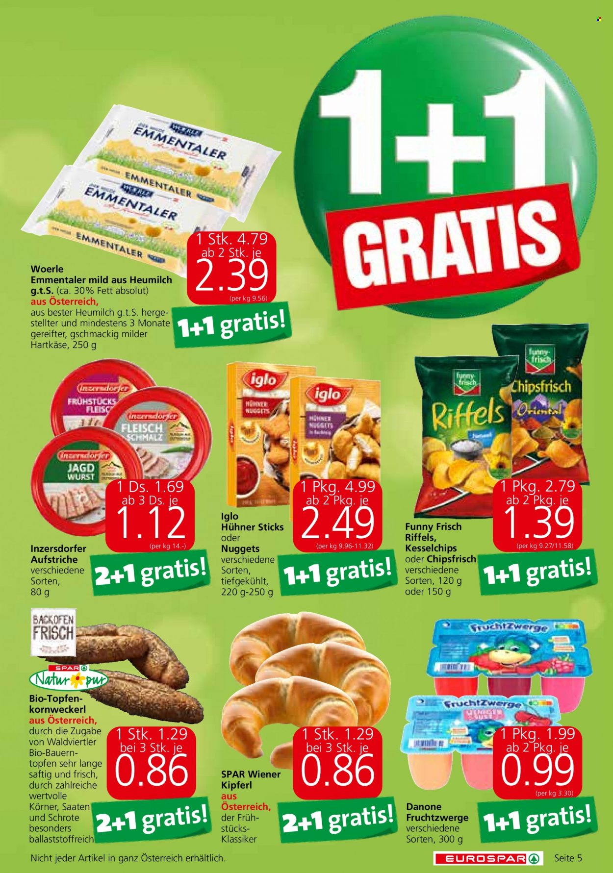Angebote EUROSPAR - 31.8.2023 - 13.9.2023. Seite 5