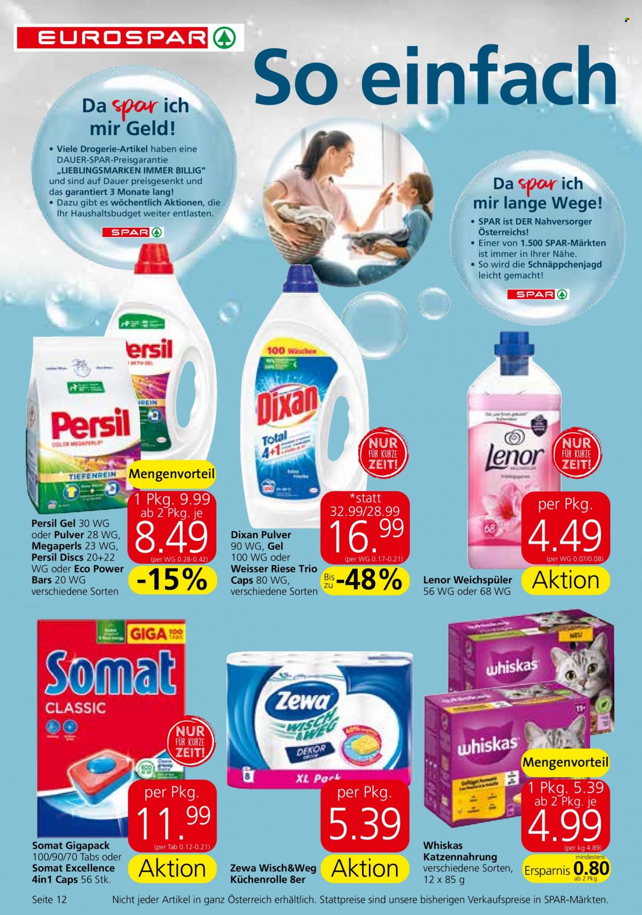 Angebote EUROSPAR - 31.8.2023 - 13.9.2023. Seite 12