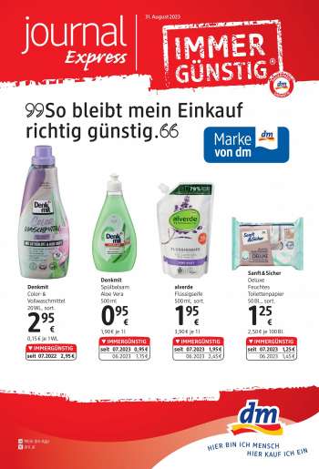 Angebote dm drogerie - 4.9.2023 - 8.10.2023.