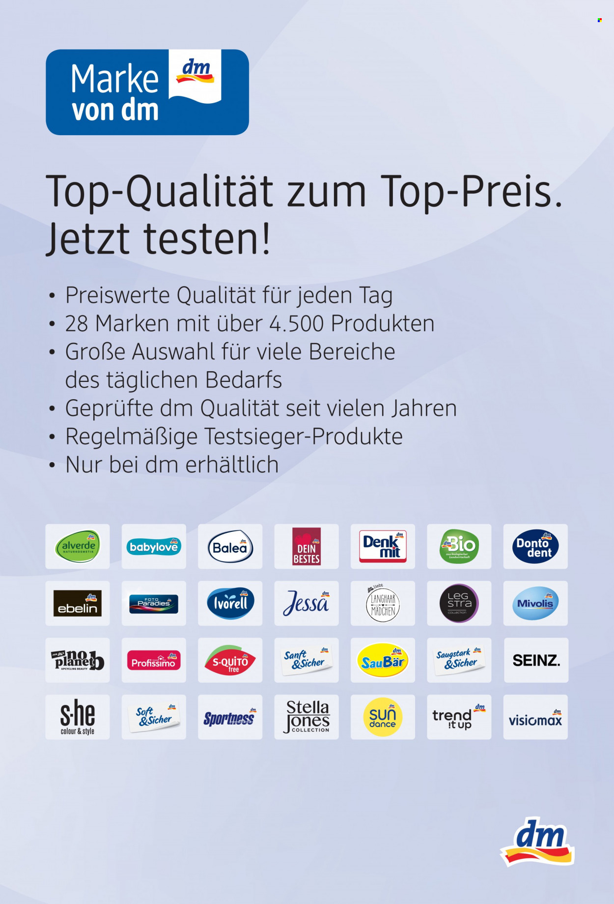 Angebote dm drogerie - 4.9.2023 - 8.10.2023. Seite 6