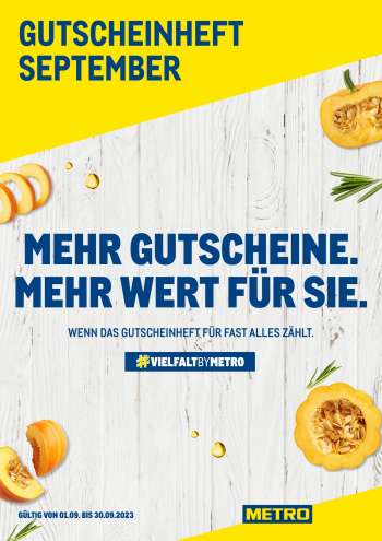 Angebote Metro - 1.9.2023 - 30.9.2023.