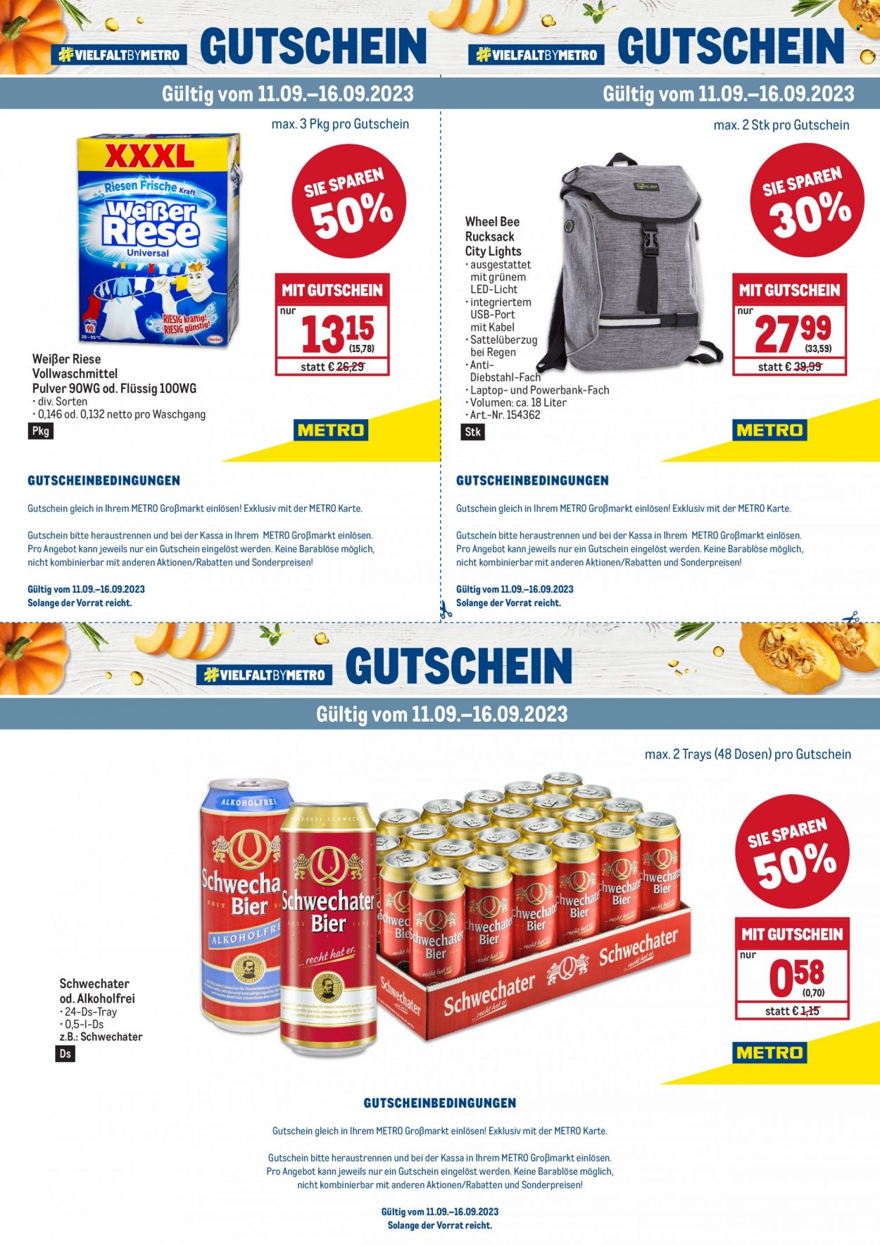 Angebote Metro - 1.9.2023 - 30.9.2023. Seite 8
