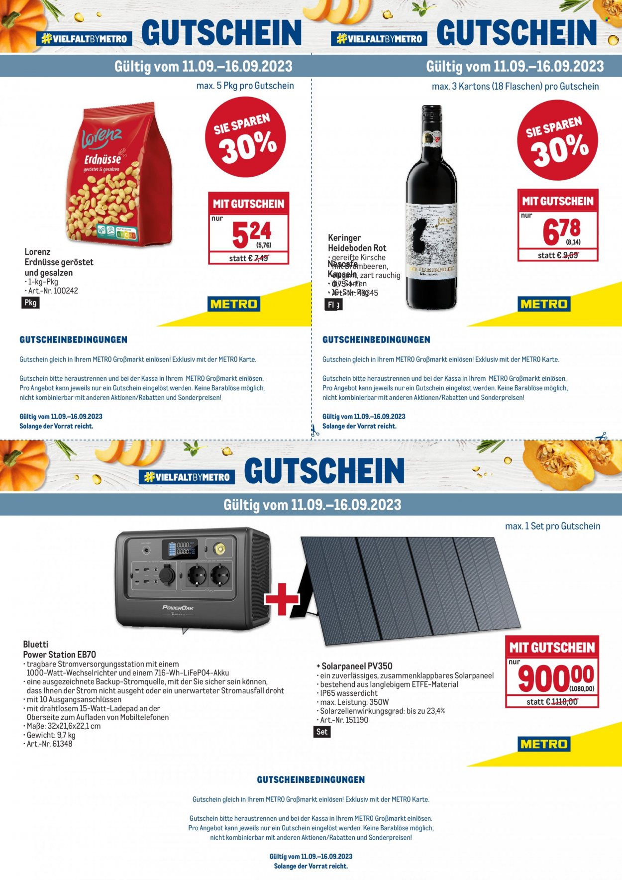 Angebote Metro - 1.9.2023 - 30.9.2023. Seite 9